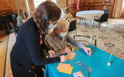 King-Bruwaert House residents embrace service project that connects with students